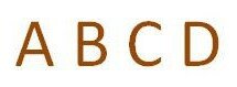 Corten staal letters