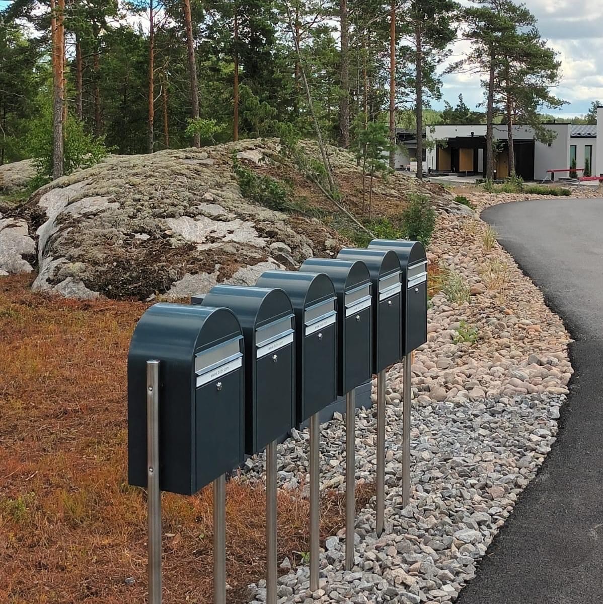 bus Koopje Ik heb een Engelse les Set van 6 brievenbussen in één - Yourmailbox