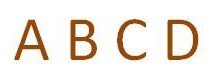 Corten staal letters