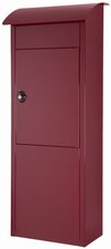 Brievenbus Brussel mat bordeaux rood RAL 3005