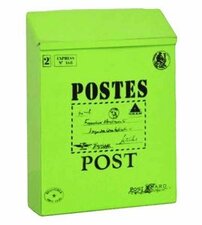 Brievenbus Post kaart groen