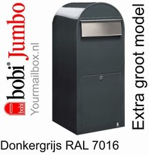 Brievenbus Bobi Jumbo donkergrijs RAL 7016