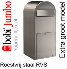 Brievenbus Bobi Jumbo RVS