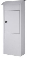 Brievenbus Brussel mat wit RAL 9016 